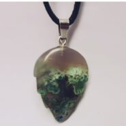 طرح برگ سنگ عقیق خزه ای