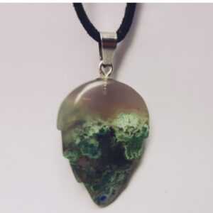 طرح برگ سنگ عقیق خزه ای