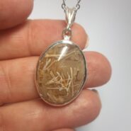 آویز سنگ عقیق روتایلی