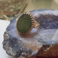 انگشتر عقیق یشم افغانستان