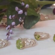 انگشتر سنگ زبرجد